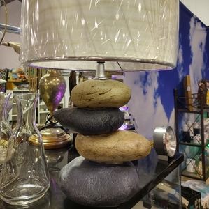 Rock lamp